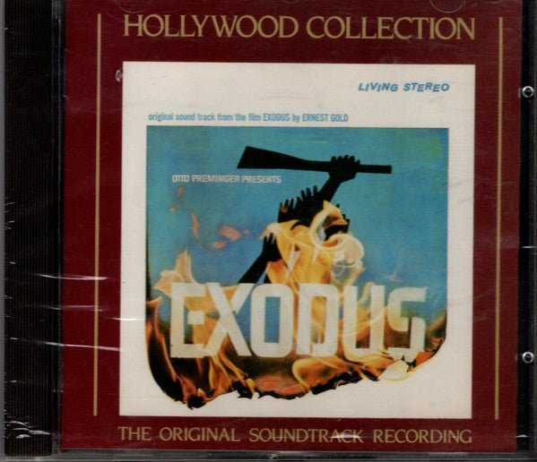 Ernest Gold, The Hollywood Studio Orchestra : Exodus (CD, Album, RE)