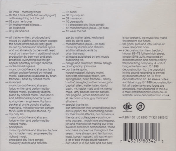 Deep Dish : Junk Science (CD, Album)