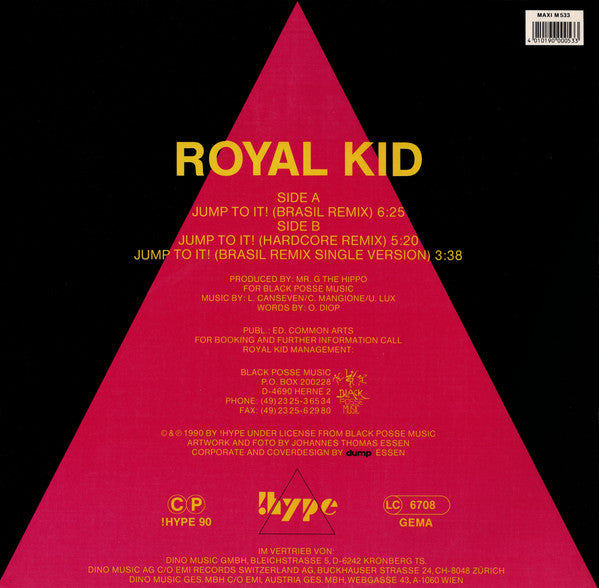 Royal Kid : Jump To It Remix (12", Maxi)