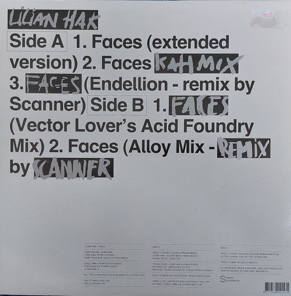 Lilian Hak : Faces (12")
