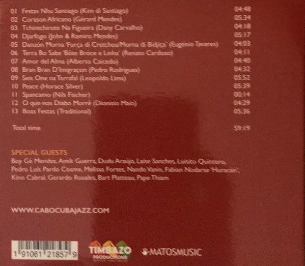 Cabocubajazz : Corason Africano (CD, Album)