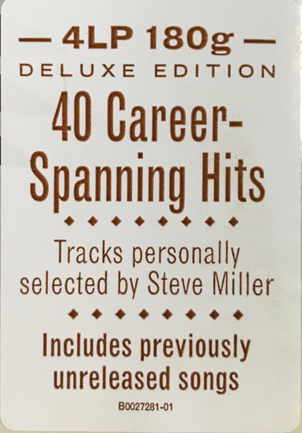 Steve Miller Band : Ultimate Hits (4xLP, Comp, Dlx, 180)