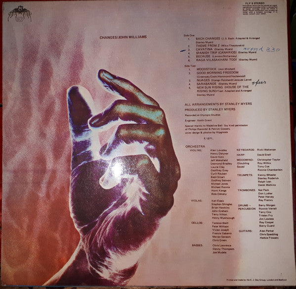 John Williams (7), Stanley Myers & Orchestra* : Changes (LP, Album)