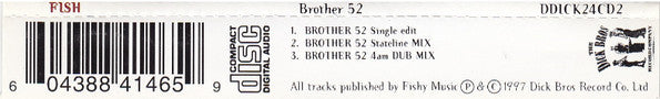 Fish : Brother 52 (CD, Single, CD2)