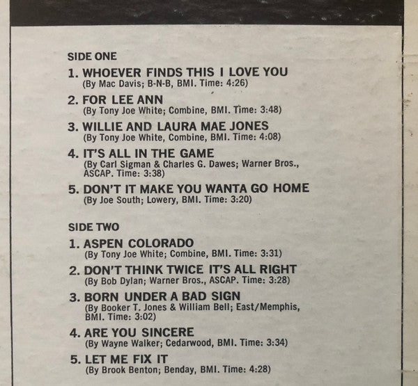 Brook Benton : Home Style (LP, Album, CTH)