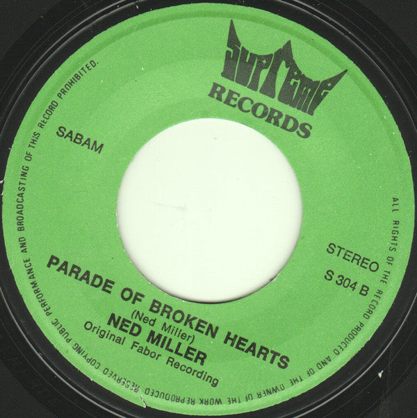 Ned Miller : From A Jack To A King (7", Single)