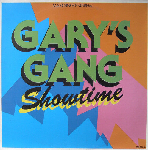 Gary's Gang : Showtime (12", Maxi, RE)