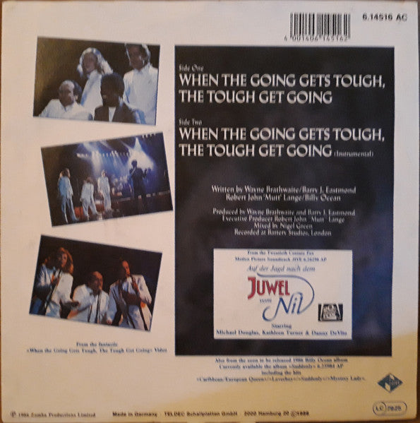 Billy Ocean : When The Going Gets Tough, The Tough Get Going (7")