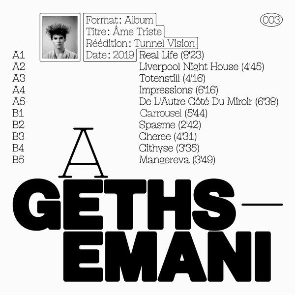 A Gethsemani : Âme Triste (LP, Album, Ltd, RE, RM)