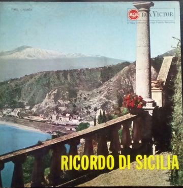 Various : Ricordo Di Sicilia (LP, Album, Mono)