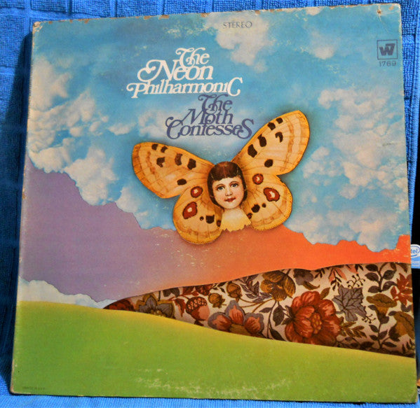 The Neon Philharmonic : The Moth Confesses (LP, Album, Ter)