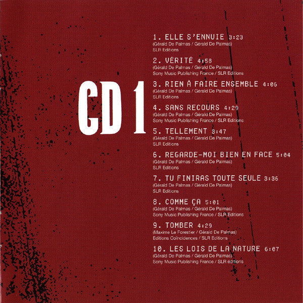 Gérald de Palmas : Live 2002 (2xCD, Album)