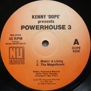 Kenny "Dope" Gonzalez Presents Power House : 3 (12")