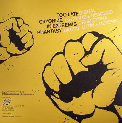 Various : Fist Of Fury EP (2x12", EP)