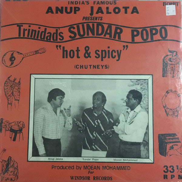 Sundar Popo : Hot & Spicy (Chutneys) (LP)