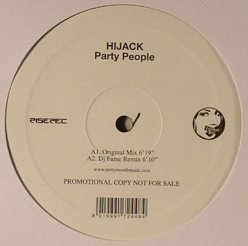 Hijack : Party People (12", Promo)