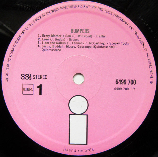 Various : Bumpers (2xLP, Smplr)