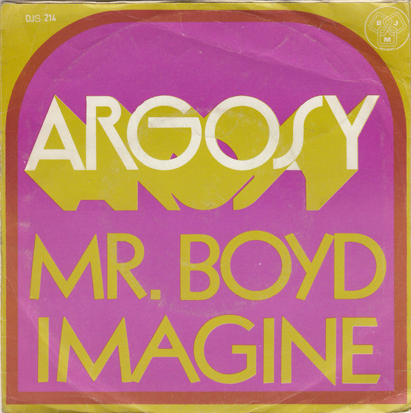 Argosy : Mr. Boyd (7", Single)