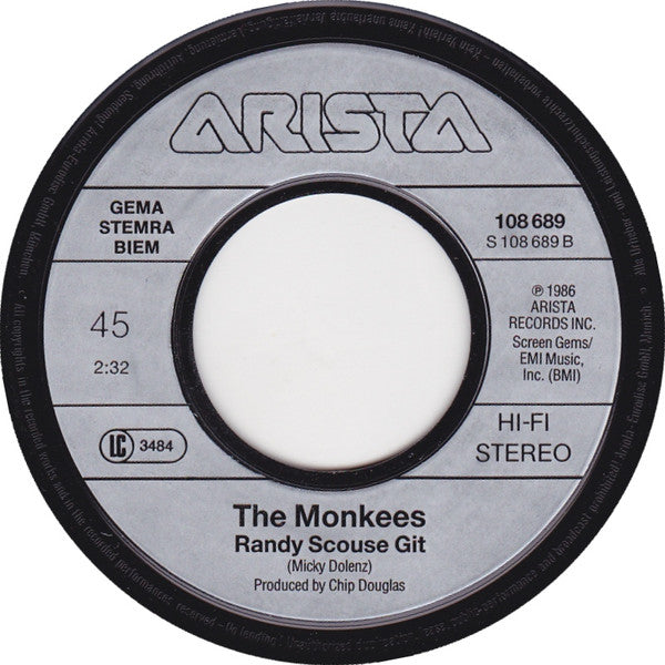 The Monkees : Daydream Believer (7", Single)