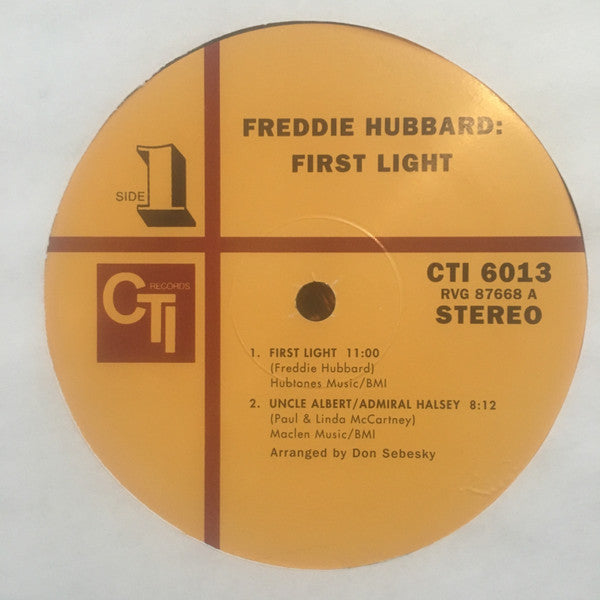 Freddie Hubbard : First Light (LP, Album, RE, Rai)