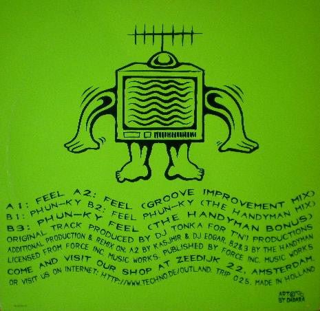 DJ Tonka : Feel Phun-Ky EP (12", EP)