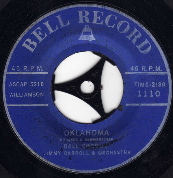 Bell Chorus, Jimmy Carroll And His Orchestra : Guys And Dolls / Oklahoma (7")