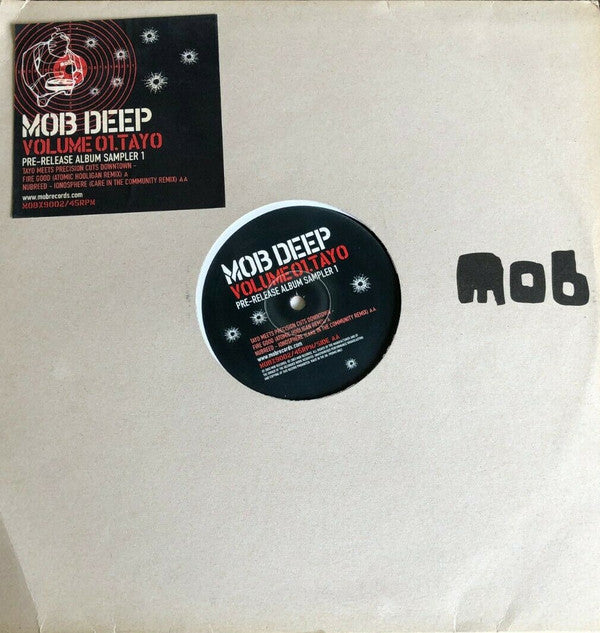 Various : Mob Deep Volume 01.Tayo - Pre-Release Album Sampler 1 (12", Promo, Smplr, 1)