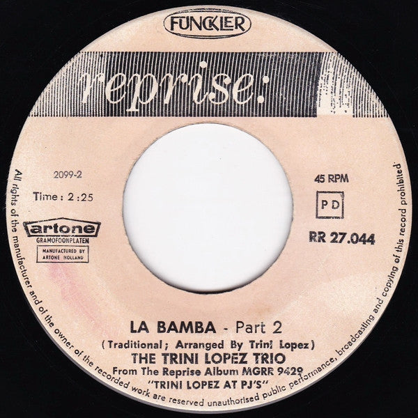 Trini Lopez : La Bamba (7")
