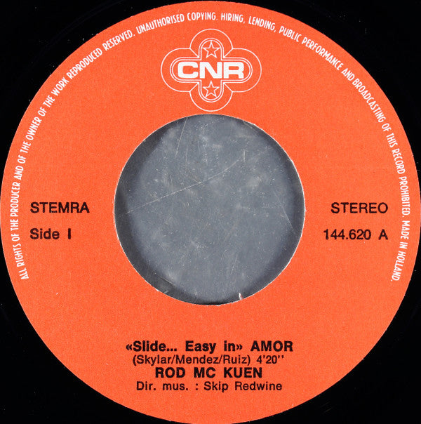Rod Mc Kuen* : Amor, Amor (7", Single)