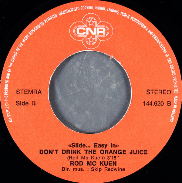 Rod Mc Kuen* : Amor, Amor (7", Single)