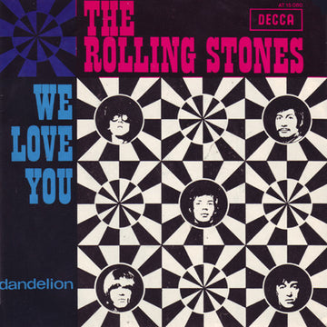 The Rolling Stones : We Love You (7", Single, Mono)