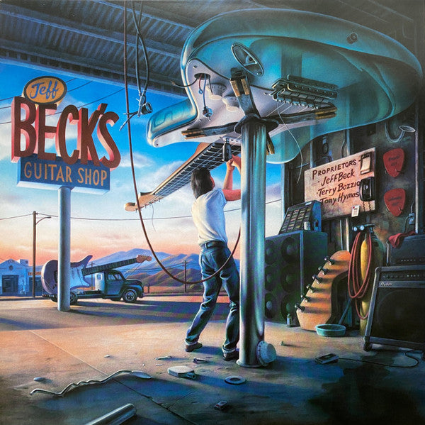 Jeff Beck With Terry Bozzio And Tony Hymas : Jeff Beck's Guitar Shop (LP, Album, RE, 180)