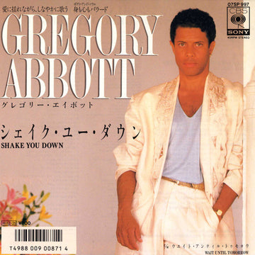 Gregory Abbott : Shake You Down (7", Single)