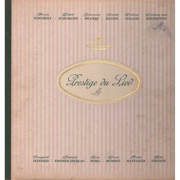 Various : Prestige du lied (LP)