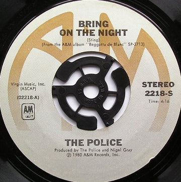 The Police : Bring On The Night (7", Single)