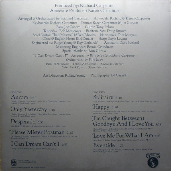 Carpenters : Horizon (LP, Album)