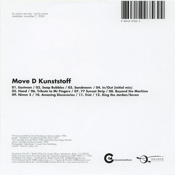 Move D : Kunststoff (CD, Album, Promo, RE)