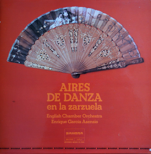 Enrique Garcia Asensio, English Chamber Orchestra : Aires De Danza En La Zarzuela  (LP, Gat)