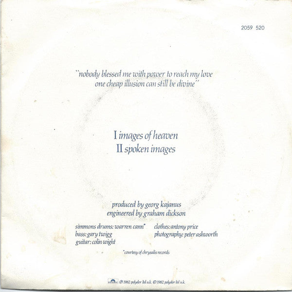 Peter Godwin : Images Of Heaven (7", Single)