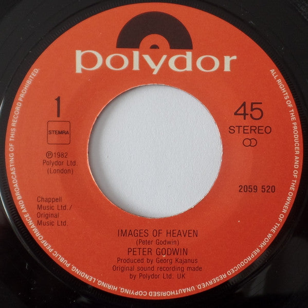 Peter Godwin : Images Of Heaven (7", Single)