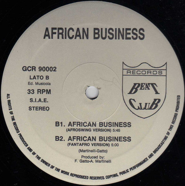 African Business : In Zaire (12")