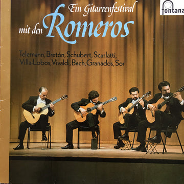 The Romeros : Ein Gitarrenfestival Mit Den Romeros (LP, RE)