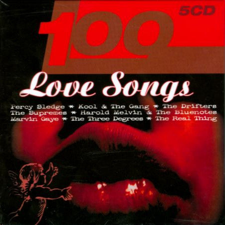 Various : 100 Love Songs (5xCD, Comp)