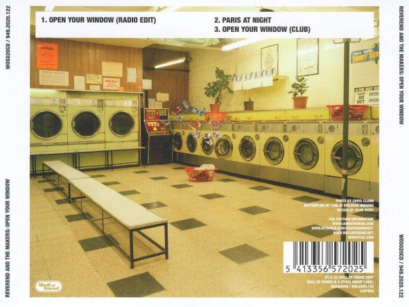 Reverend And The Makers : Open Your Window (CD, Single)