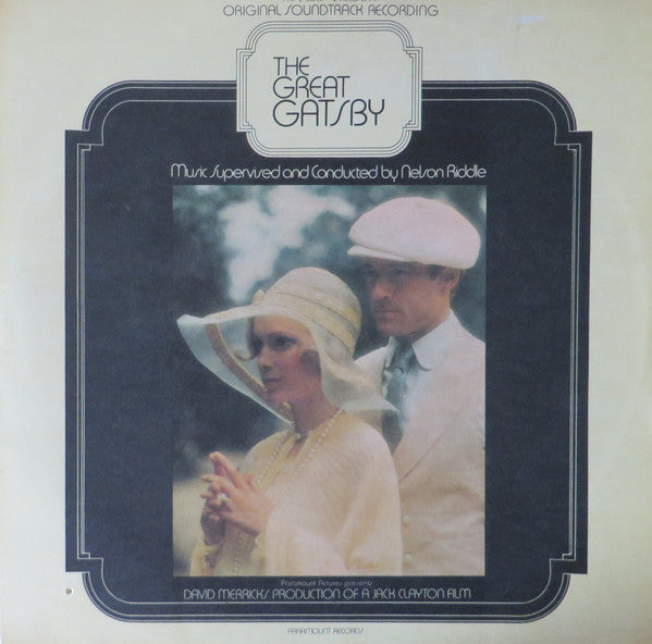 Nelson Riddle : The Great Gatsby (Original Soundtrack Recording) (2xLP, Album, Gat)