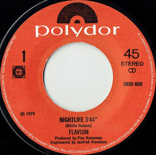 Flavium : Nightlife (7", Single)