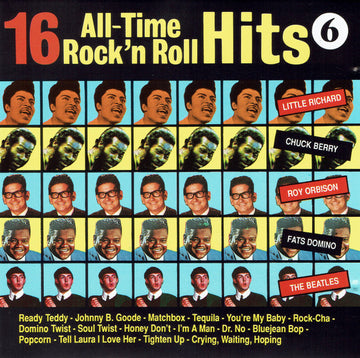 Various : 16 All-Time Rock 'n Roll Hits 6 (CD, Comp)