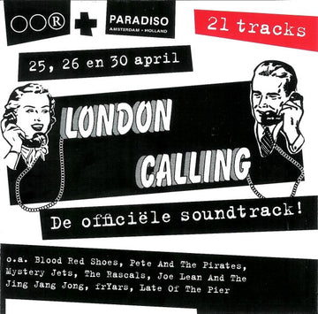 Various : London Calling - De Officiële Soundtrack! (CD, Promo, Smplr)