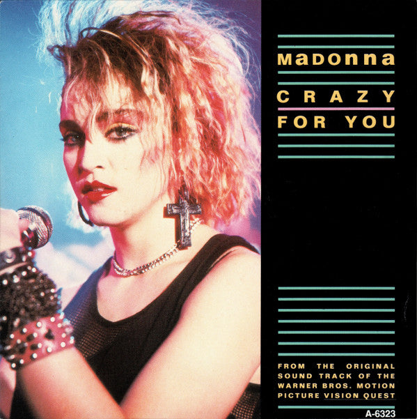 Madonna / Sammy Hagar : Crazy For You / I'll Fall In Love Again (7", Single)