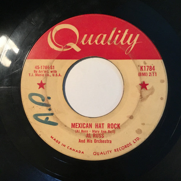 Al Russ Orchestra : Mexican Hat Rock (7")